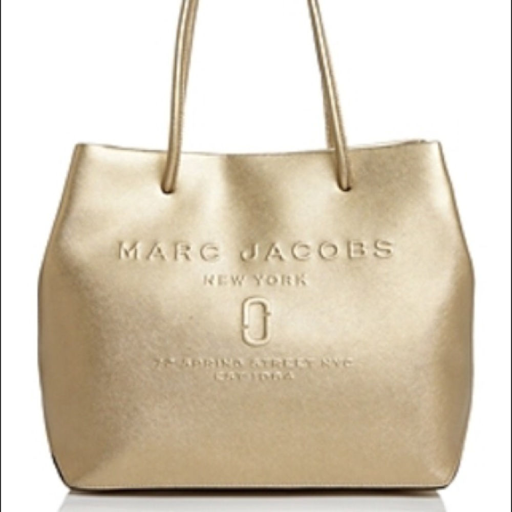 NWT Marc Jacobs Logo East-West Shopper Tote